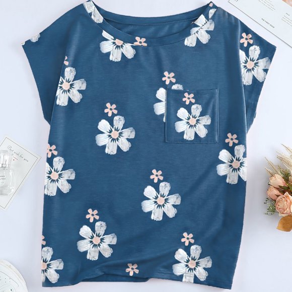 💜 New Floral Sleeveless Top - Picture 3 of 3